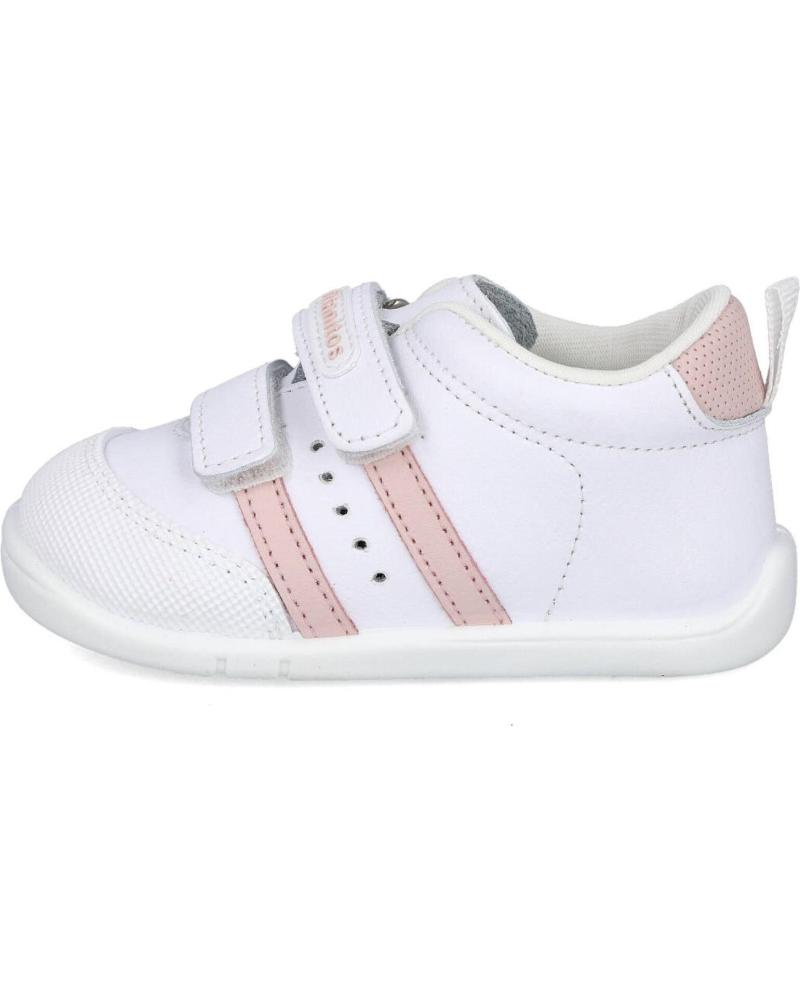 Deportivas TITANITOS  de Niña B500-AMANCIO ZAPATILLAS DEPORTIVAS BAREFOOT DE NINA  BLANCO-NUDE
