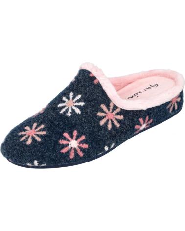 Pantufas GARZON  de Mulher 12000-581 ZAPATILLAS DE CASA PARA MUJER  AZUL
