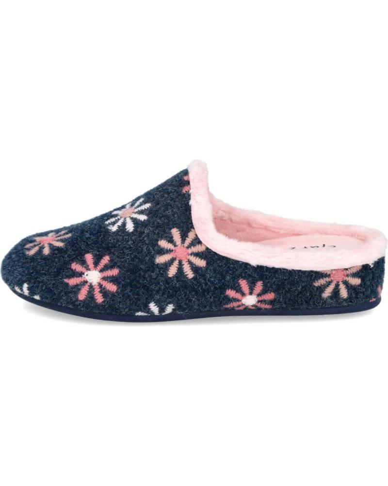 Pantufas GARZON  de Mulher 12000-581 ZAPATILLAS DE CASA PARA MUJER  AZUL