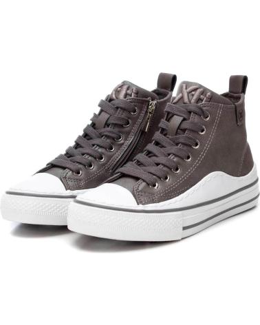 Deportivas XTI  de Niña 151115 ZAPATILLAS ALTAS DE NINA  PLOMO