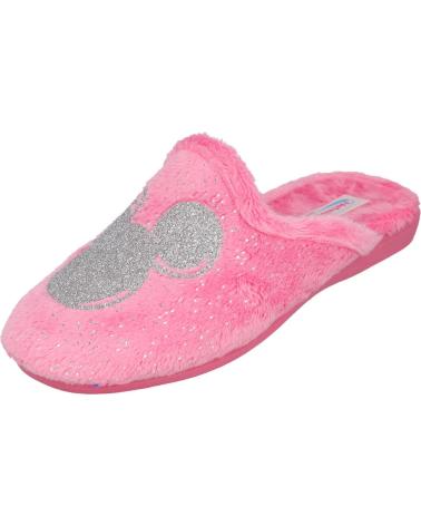 Pantufas L&R SHOES  de Menina NATALIA 7023 ZAPATILLAS DE CASA PARA NINA  ROSA