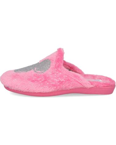 Pantufas L&R SHOES  de Menina NATALIA 7023 ZAPATILLAS DE CASA PARA NINA  ROSA