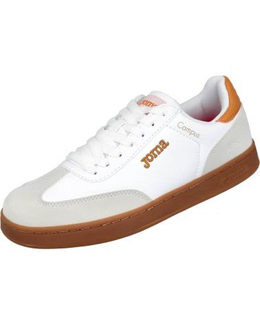Sapatilhas JOMA  de Mulher C-CAMPUS-LADY-2408 ZAPATILLAS CASUAL DE MUJER  BLANCO-CORAL