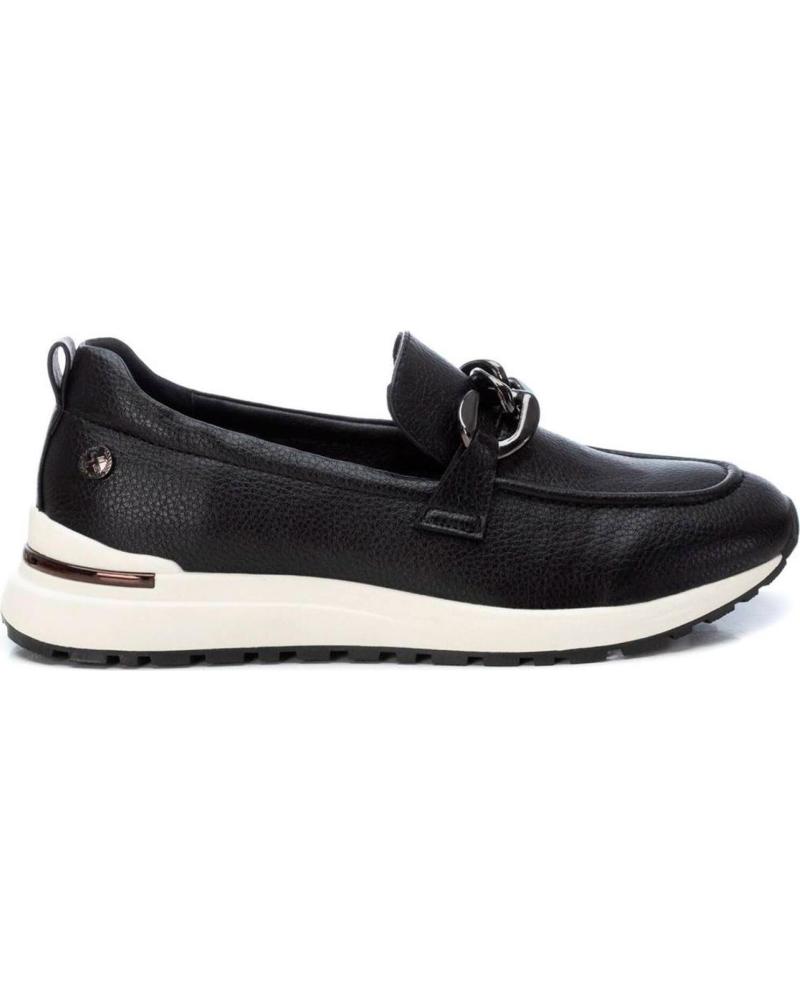 Sapatos XTI  de Mulher 143373 ZAPATOS MOCASINES PLANOS DE MUJER  NEGRO