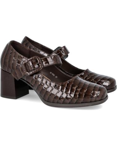Sapatos de salto L&R SHOES  de Mulher LR SHOES GP1556 ZAPATOS MARY JANE DE MUJER  MARRON
