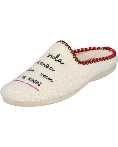 Calzado de casa VIVANT  de Mujer V-OH-C242335DAHI ZAPATILLAS DE CASA PARA MUJER  HIELO