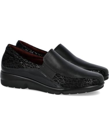 Zapatos PITILLOS  de Mujer 10000 ZAPATOS MOCASINES PLANOS DE MUJER  NEGRO