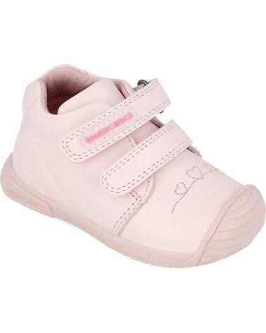 Sportivo BIOMECANICS  per Bambina 241106-B779 ZAPATILLAS PRIMEROS PASOS PIEL  ROSA