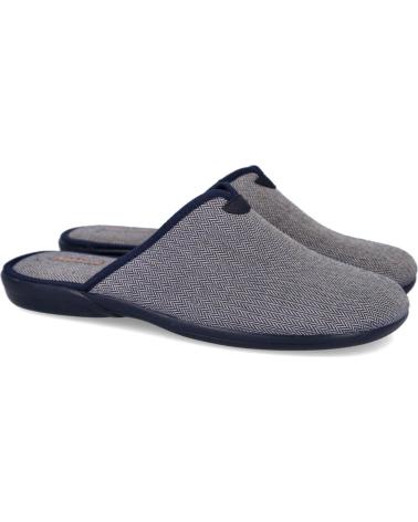 Calzado de casa DEVALVERDE  de Hombre 3191 ZAPATILLAS DE CASA PARA HOMBRE  AZUL