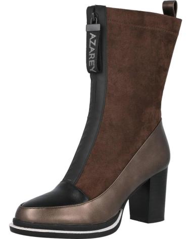 Botas AZAREY  de Mujer 462H982 BOTIN ALTO  MARRON