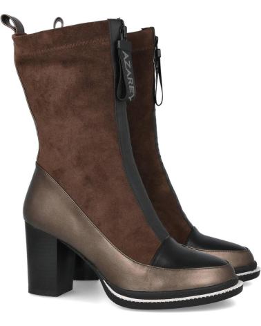 Botas AZAREY  de Mujer 462H982 BOTIN ALTO  MARRON