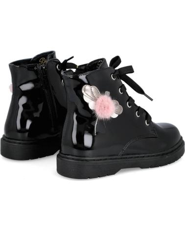 Botas BUBBLE BOBBLE  de Menina BUBBLE KIDS C881 BOTAS MILITARES DE NINA  NEGRO