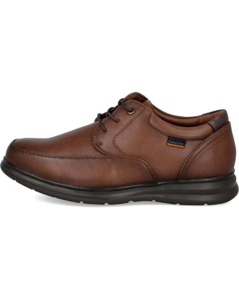 Zapatos L&R SHOES  de Hombre LR SHOES A1011 ZAPATOS DE CORDONES PARA HOMBRE  MARRON