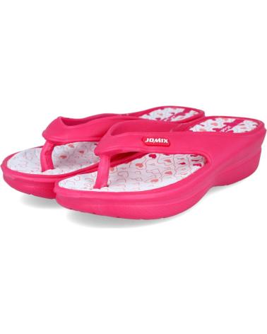 Infradito L&R SHOES  per Donna LR SHOES SD2220 CHANCLAS DE PLAYA PARA MUJER  FUXIA