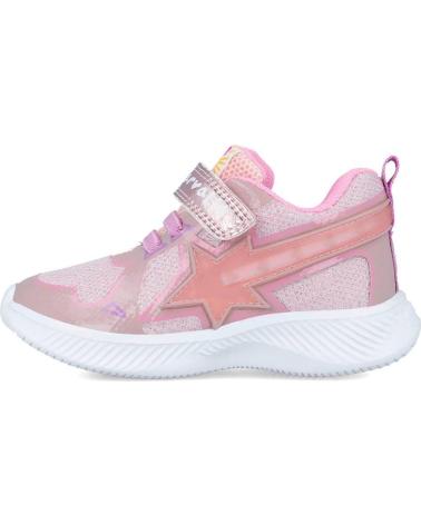 Sportivo GARVALIN  per Bambina 241805-C032 ZAPATILLAS CON LUCES PARA NINA  ROSA