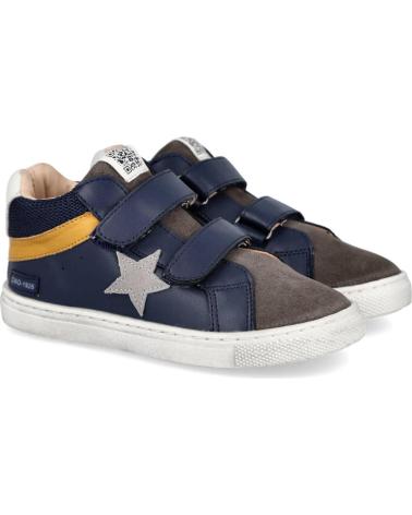 Deportivas L&R SHOES  de Niño LR SHOES C6911-03 ZAPATILLAS CASUAL ALTAS DE NINO  GRIS-AZUL