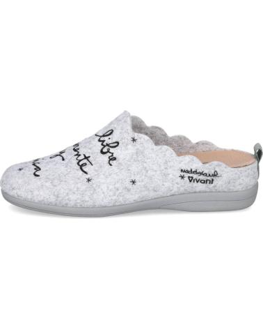 Calzado de casa VIVANT  de Mujer V-IL-C242145FIGR ZAPATILLAS DE CASA PARA MUJER  GRIS