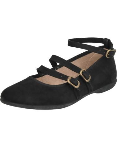 Sapatos BATILAS  de Menina 104-050 MERCEDITAS DE HEBILLAS PARA NINA  NEGRO