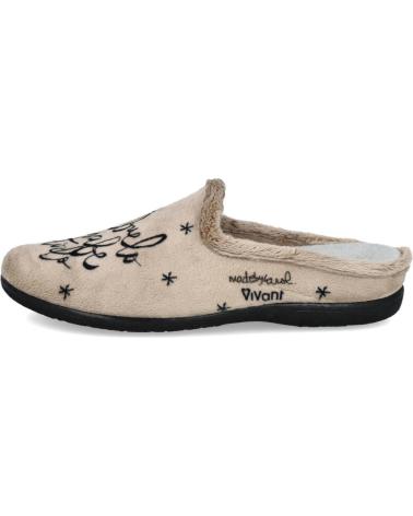 Calzado de casa VIVANT  de Hombre V-ST-C242115EVTA ZAPATILLAS DE ESTAR POR CASA DE HOMBRE CON  TAUPE