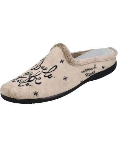 Calzado de casa VIVANT  de Hombre V-ST-C242115EVTA ZAPATILLAS DE ESTAR POR CASA DE HOMBRE CON  TAUPE