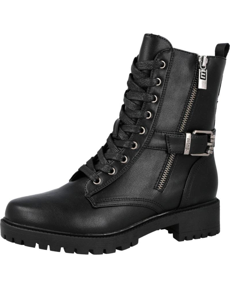 Bottes MTNG  pour Femme 50355 CAMPA BOTINES MILITARES PLANOS DE MUJER  NEGRO