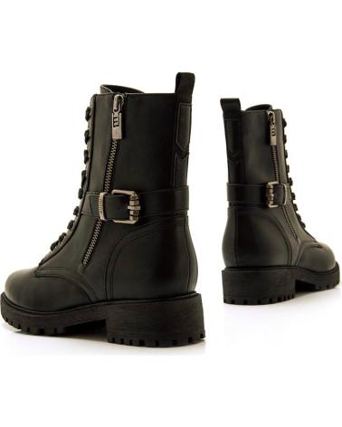 Bottes MTNG  pour Femme 50355 CAMPA BOTINES MILITARES PLANOS DE MUJER  NEGRO