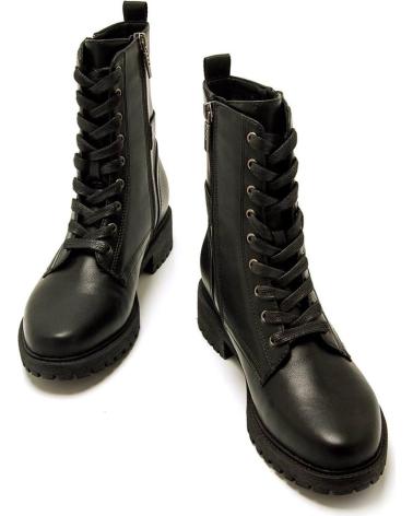 Bottes MTNG  pour Femme 50355 CAMPA BOTINES MILITARES PLANOS DE MUJER  NEGRO