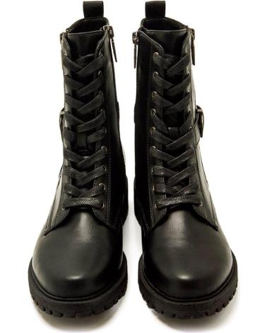Bottes MTNG  pour Femme 50355 CAMPA BOTINES MILITARES PLANOS DE MUJER  NEGRO