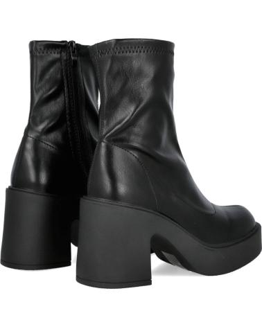 Botas L&R SHOES  de Mujer LR SHOES 9528A BOTINES ELASTICOS DE TACON  NEGRO