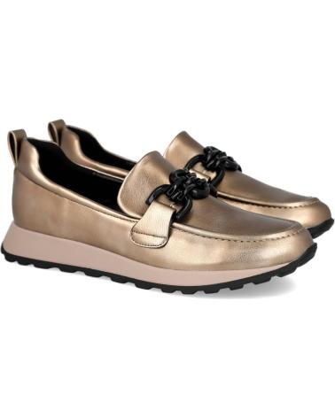Woman shoes AZAREY 494H860 MOCASINES METALIZADOS DE MUJER  ORO