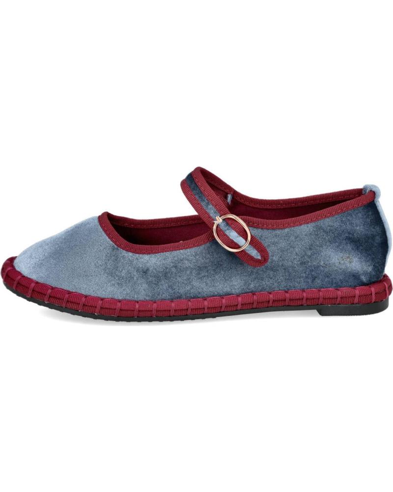 Zapatos De Mujer L&R SHOES LR SHOES CD-8 MERCEDITAS DE TERCIOPELO