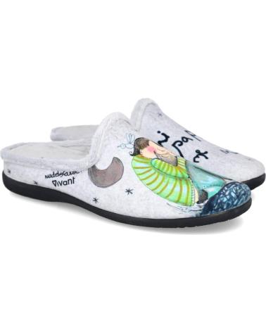 Pantoufles VIVANT  pour Homme V-ST-CV24207INGR ZAPATILLAS DE ESTAR POR CASA DE HOMBRE CON  GRIS