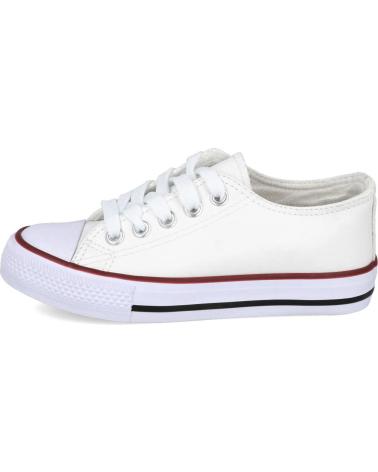 Sportif BUBBLE BOBBLE  pour Fille et Garçon BUBBLE KIDS SC830-L ZAPATILLAS DE LONA PARA NINOS  BLANCO