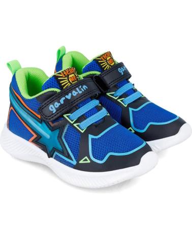 Sportivo GARVALIN  per Bambino 241805-B008 ZAPATILLAS CON LUCES PARA NINO  AZUL