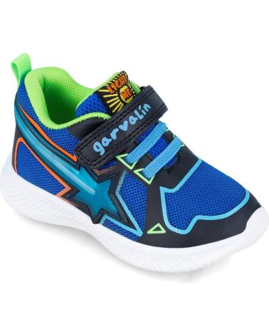 Sportivo GARVALIN  per Bambino 241805-B008 ZAPATILLAS CON LUCES PARA NINO  AZUL