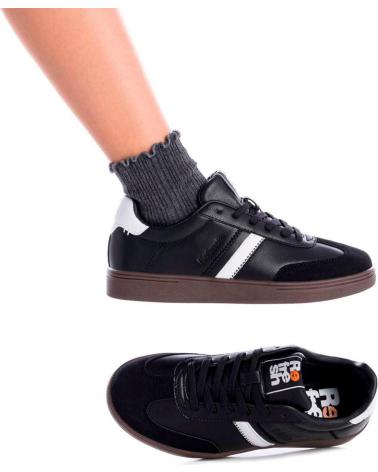 Zapatillas deporte REFRESH  de Mujer 172185 ZAPATILLAS CASUAL DE MUJER  NEGRO