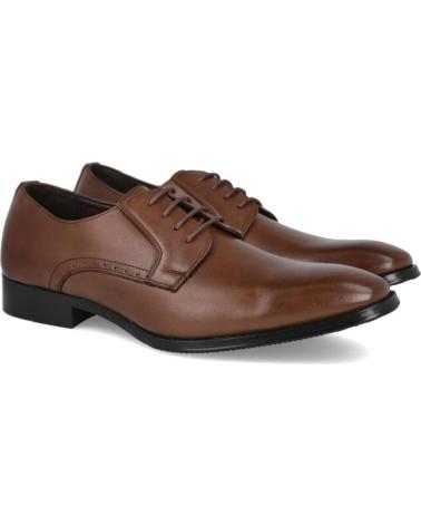 Chaussures L&R SHOES  pour Homme LR SHOES Y0206 ZAPATOS DE VESTIR PARA HOMBRE  MARRON