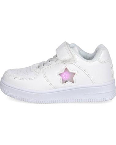 Sportif BUBBLE BOBBLE  pour Fille BUBBLE KIDS C1132 ZAPATILLAS DEPORTIVAS CON LUCES  BLANCO