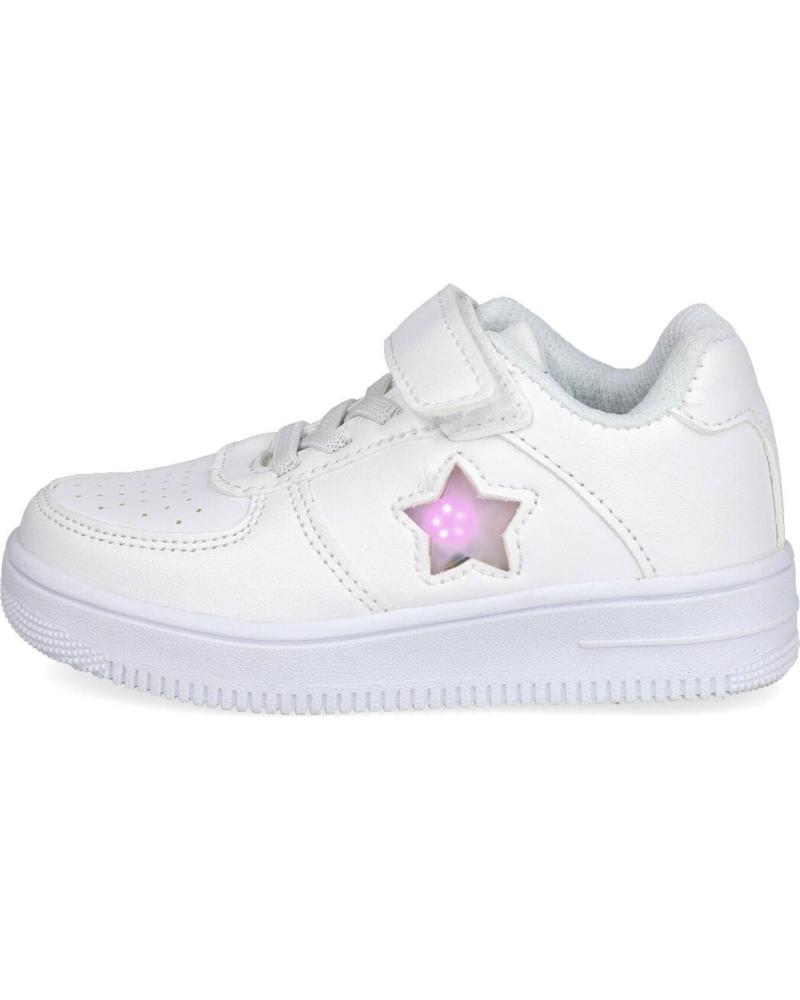 Sportif BUBBLE BOBBLE  pour Fille BUBBLE KIDS C1132 ZAPATILLAS DEPORTIVAS CON LUCES  BLANCO