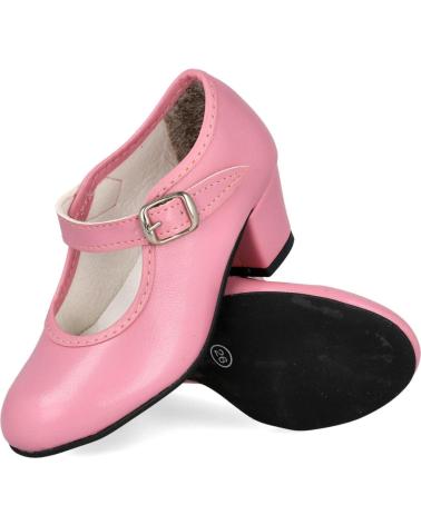 Zapatos L&R SHOES  de Niña LR SHOES 15-COLOR ZAPATOS FLAMENCA  ROSA