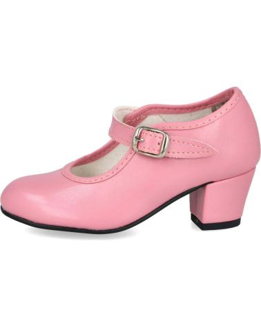 Chaussures L&R SHOES  pour Fille LR SHOES 15-COLOR ZAPATOS FLAMENCA  ROSA