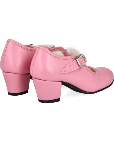 Zapatos L&R SHOES  de Niña LR SHOES 15-COLOR ZAPATOS FLAMENCA  ROSA