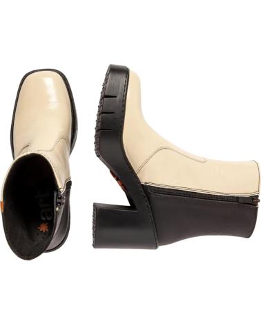 Stivali per Donna ART BOTA MUJER 1974 BERNA CREAM-BLACK