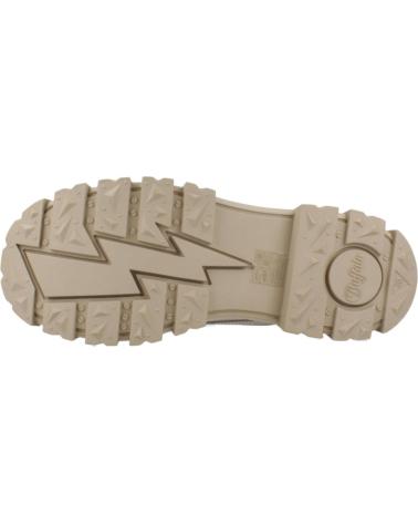 Bottes BUFFALO  pour Femme BOTAS MUJER MODELO ASPHA COM2 LACEUP MID COLOR MARRON  CREAM