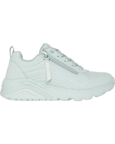 Deportivas SKECHERS  de Niña ZAPATILLA NINA UNO LITE EASY ZIP 310387L-SAGE  VERDE
