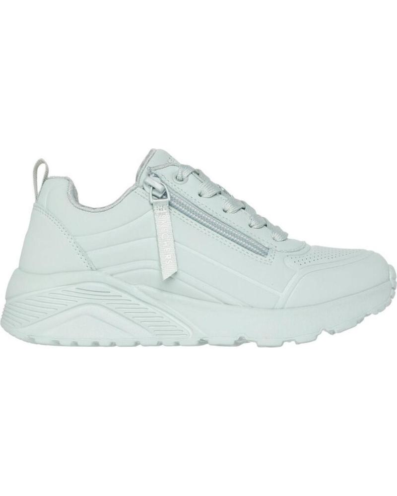 Deportivas SKECHERS de Niña ZAPATILLA NINA UNO LITE EASY ZIP 310387L-SAGE VERDE Deportivas SKECHERS de Niña ZAPATILLA NINA UNO LITE EASY ZIP 310387L-SAGE VERDE