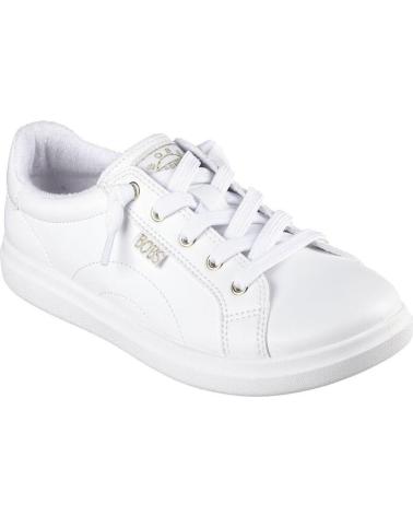 Zapatillas deporte SKECHERS  pour Femme BOBS D´VINE MUJER 114456-WHT BLANCA PIEL  BLANCO