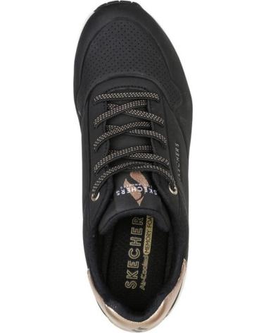 SKECHERS ZAPATILLAS UNO SHIMMER AWAY 155196 NEGRO