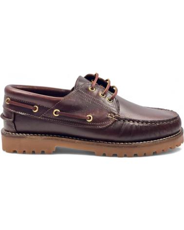 Chaussures TIMBOS  pour Homme ZAPATO NAUTICO DE HOMBRE PIEL MARRON 130638  MARRóN