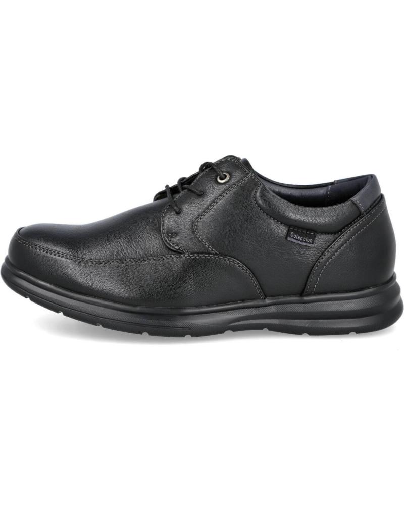 Zapatos L&R SHOES  de Hombre LR SHOES A1011 ZAPATOS DE CORDONES PARA HOMBRE  NEGRO